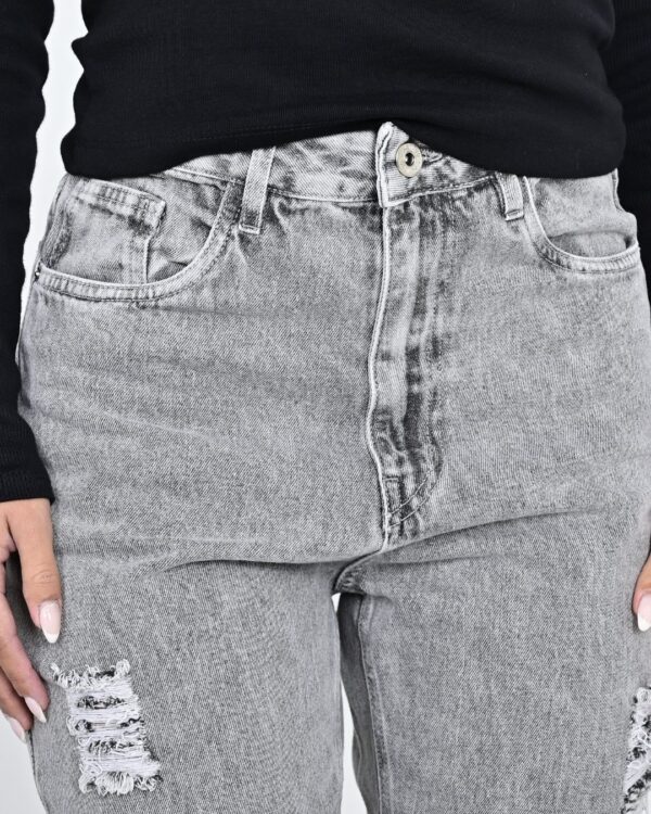 684- Jeans Mom Tiro Alto - Imagen 5