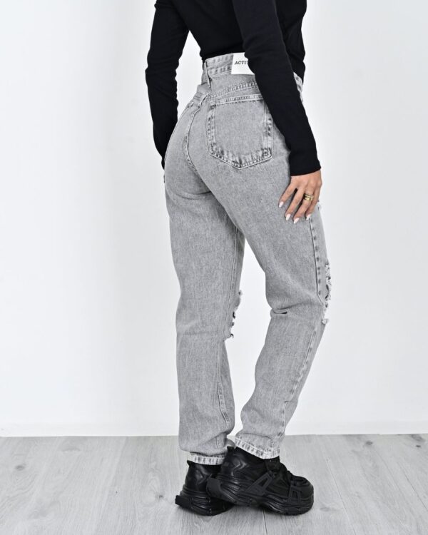 684- Jeans Mom Tiro Alto - Imagen 7