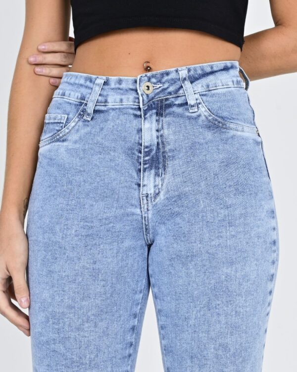 776 - Jeans Tobillero Tiro Medio - Imagen 4