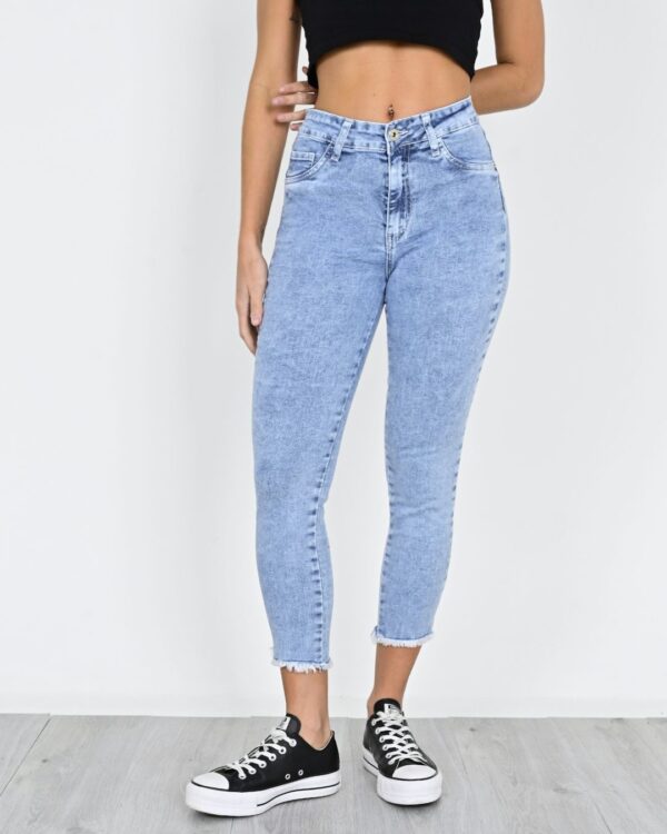 776 - Jeans Tobillero Tiro Medio - Imagen 6