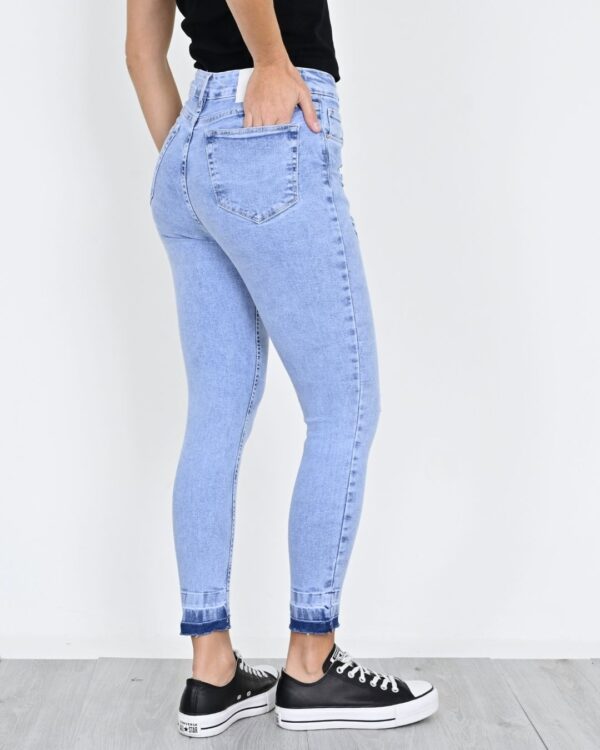 852 - Jeans Tobillero Tiro Medio - Imagen 2