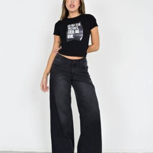 940 – Wide leg Tiro bajo