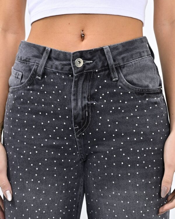 937- Wide Tiro Bajo con Strass - Imagen 7