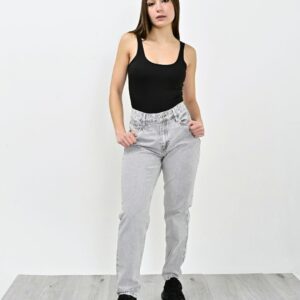 843 – Jeans Mom Tiro Alto