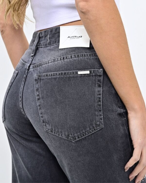 937- Wide Tiro Bajo con Strass - Imagen 6