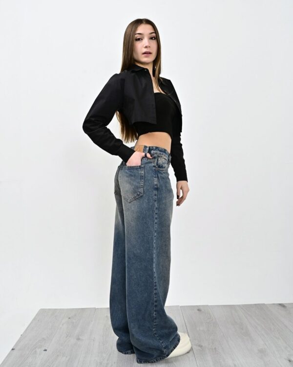 975 - Wide Leg Tiro Caído - Imagen 7