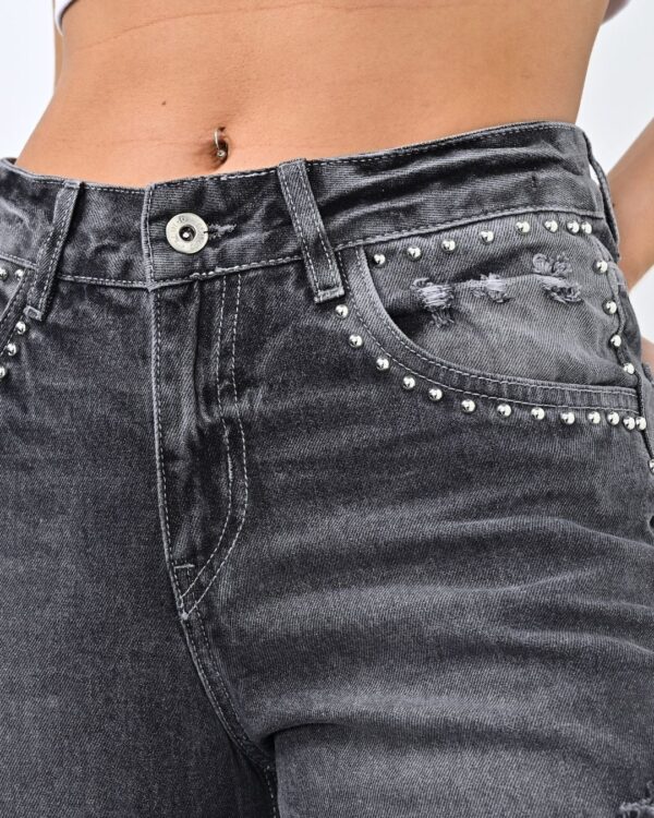 974- Wide leg con tachas - Imagen 6