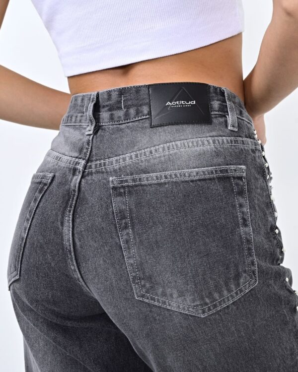 974- Wide leg con tachas - Imagen 8