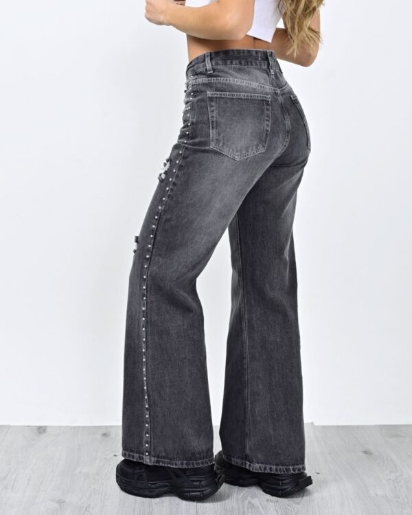 974- Wide leg con tachas - Imagen 5