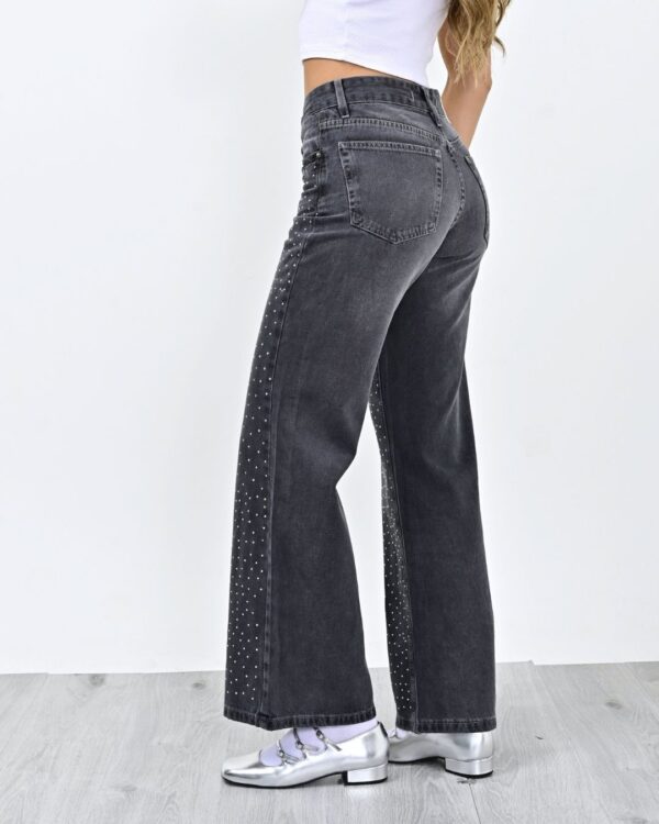937- Wide Tiro Bajo con Strass - Imagen 3