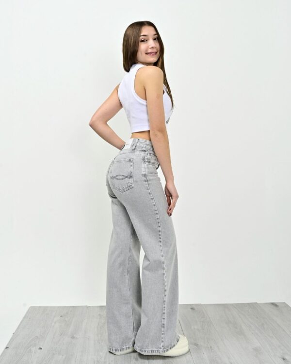 1043 - Wide leg Tiro Medio - Imagen 4